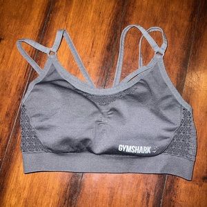 Gray Gymshark Sports Bra